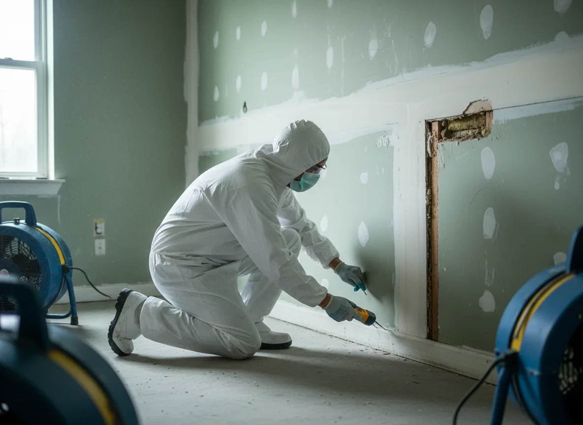 Water Damage Restoration company in Hundred, WV